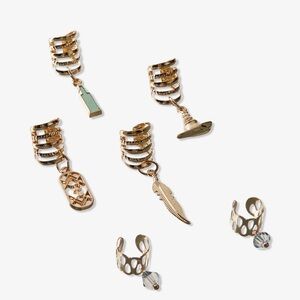 Scunci Mixed Charm Hair Cuff Set Wicked Theme (Elphaba inspired 🧙‍♀️🔮)